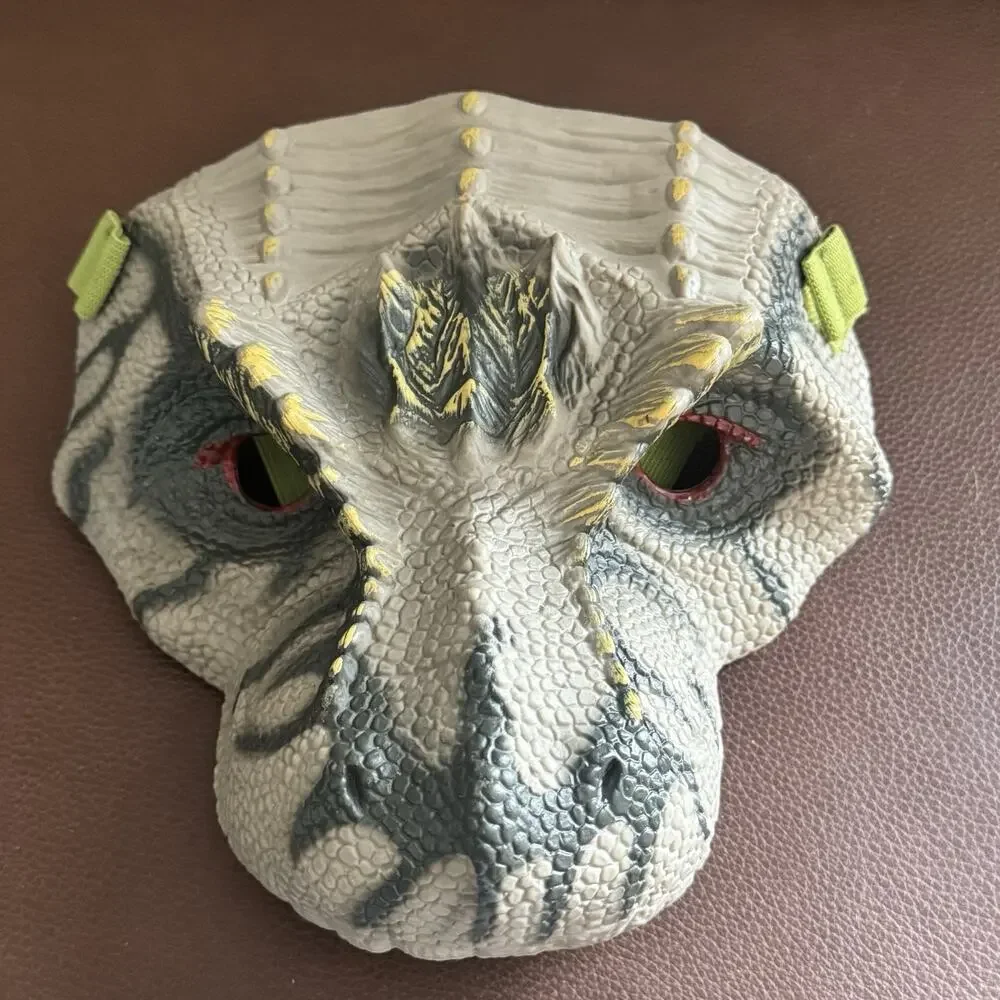 Dinosaur Child's Half Mask T-Rex Tyrannosaurus Halloween Costume Dress Up